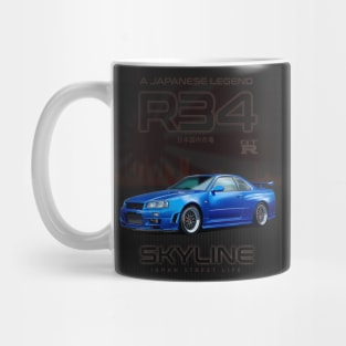 Skyline R34 Mug